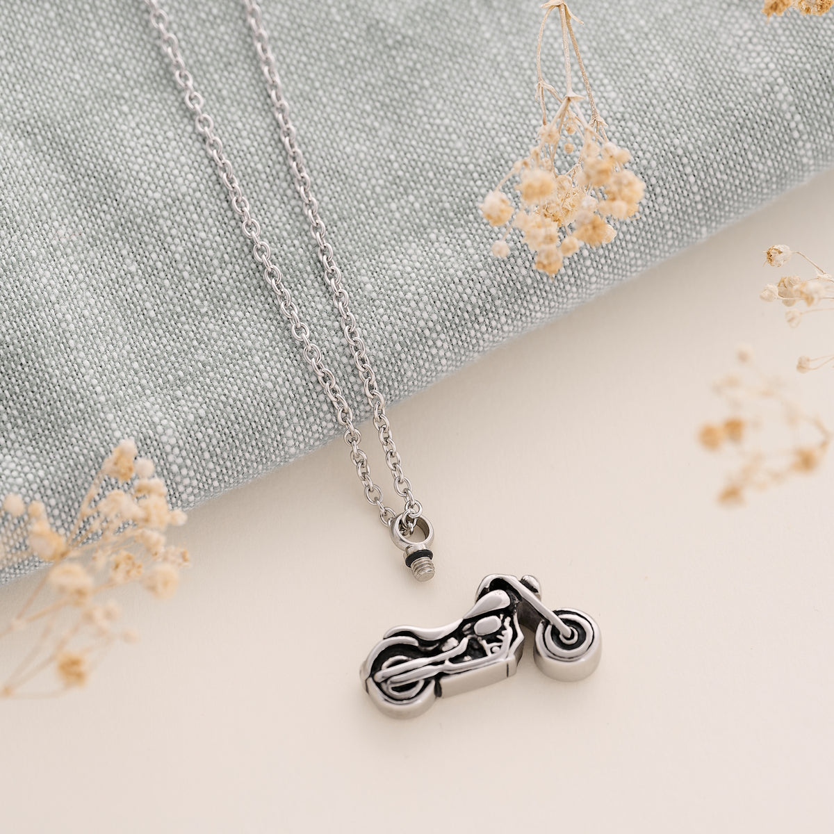 Cremation Jewellery for Motorcycle Enthusiasts